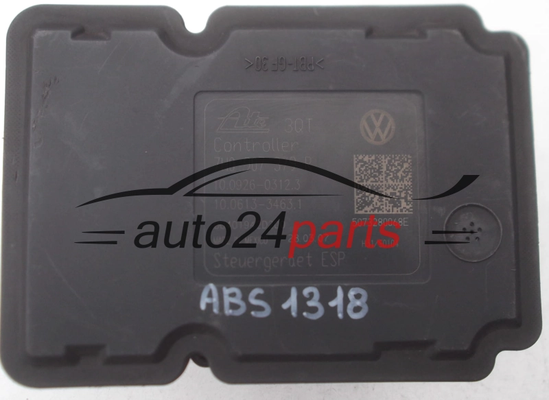 ABS CENTRALINA POMPA VOLKSWAGEN TRANSPORTER T5 7H0 614 517 B, 7H0614517B, ATE 10.0212-0020.4, 10021200204, 7H0 907 379 R, 7H0907379R, 10.0926-0312.3, 10092603123, 10.0613-3463.1