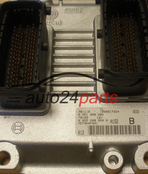Μονάδα Ελέγχου Κινητήρα FIAT STILO 1.4 16V BOSCH 0 261 208 204,  0 055 208 850 0