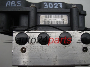 Αντλία αβς CITROEN PEUGEOT BOSCH 0 265 231 550, 0265231550, 1400513280, 0265800427