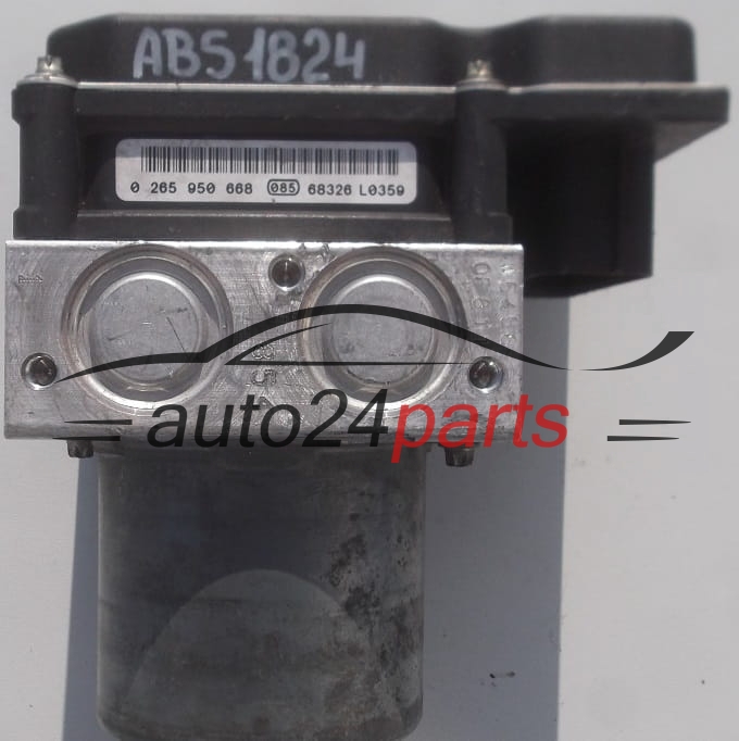 Aντλία ABS BMW 5 E60 61 BOSCH 0 265 236 024, 3451 6768550-01,  0 265 950 668