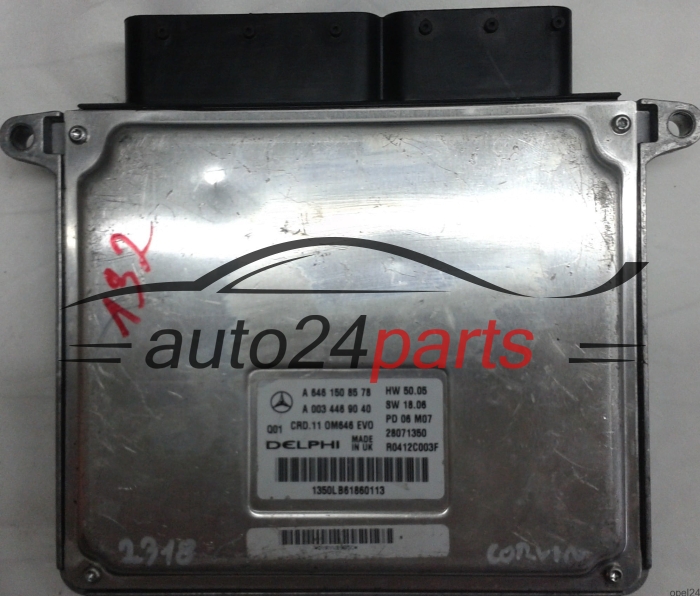 ECU CENTRALITA DE MOTOR MERCEDES W211 E-KLASS 220 CDI