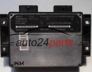 ECU ENGINE CONTROLLER PEUGEOT PARTNER 1.9 D LUCAS R04080026D, PSA 9641390180, SOFT 9646260280, DCN2, DWLC12