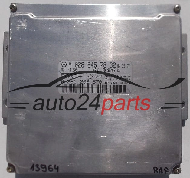 CENTRALINA DO MOTORE MERCEDES W170 SLK 230 A0285457832, 0285457832, A 028 545 78 32 BOSCH 0261206570, 0 261 206 570