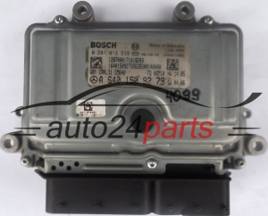 KOMPUTER STEROWNIK SILNIKA MERCEDES A6401509279, 6401509279, A 640 150 92 79 BOSCH 0281013539, 0 281 013 539 - 4099, 4161