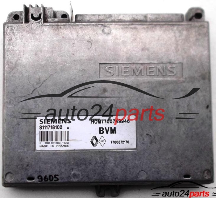 calculateur moteur pour renault clio 1.4