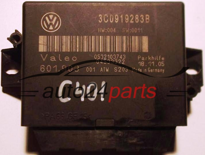  CENTRALITA DE CONFORT PARKHILFE VOLKSWAGEN 3C0919283B