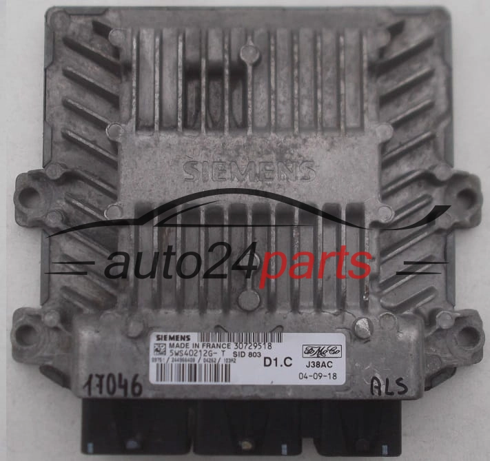 Μονάδα Ελέγχου Κινητήρα VOLVO V50 S40 2.0D SIEMENS 5WS40212G-T