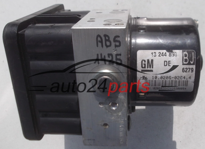 BOMBA DE ABS OPEL  ZAFIRA B GM 13 244 860 BJ, 13244860, ATE 10.0206-0264.4, 10020602644, 10.0960-0570.3, 10096005703