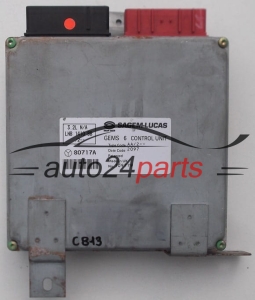 CENTRALITA DE MOTOR JAGUAR SAGEM LUCAS LNB 1410 BB, LNB1410BB, 80717A, 109779 