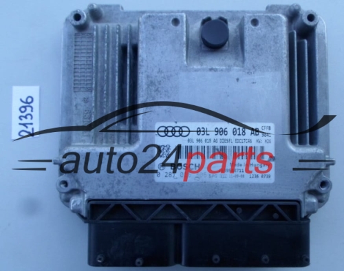 Μονάδα Ελέγχου Κινητήρα AUDI A3 2.0 TDI BOSCH 0 281 016 306, 0281016306, 03L 906 018 AB, 03L906018AB, EDC17C46