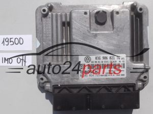 KOMPUTER STEROWNIK SILNIKA SKODA OCTAVIA BOSCH 0 281 014 715, 0281014715, 03G 906 021 TG, 03G906021TG, 03G906021AB, EDC16U34 - 19500, 19503