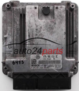 CALCULATEUR MOTEUR VW VOLKSWAGEN TOUAREG 5.0 TDI BOSCH 0 281 011 839, 0281011839, 070 906 016 BC, 070906016BC 