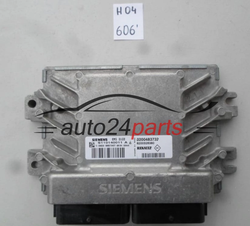 Μονάδα Ελέγχου Κινητήρα RENAULT DACIA S110140011 A, S110140011A, 8200483732