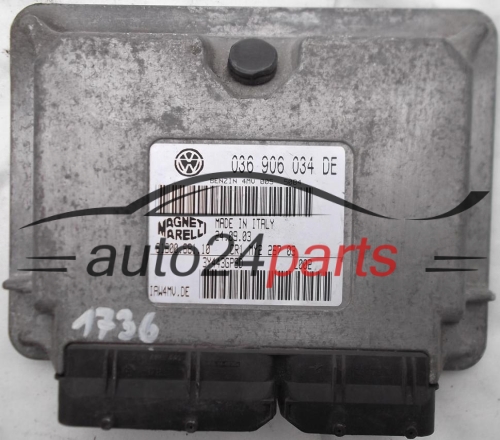ECU ENGINE CONTROLLER VW VOLKSWAGEN POLO 1.4 036906034DE, IAW4MV.DE, IAW4MVDE
