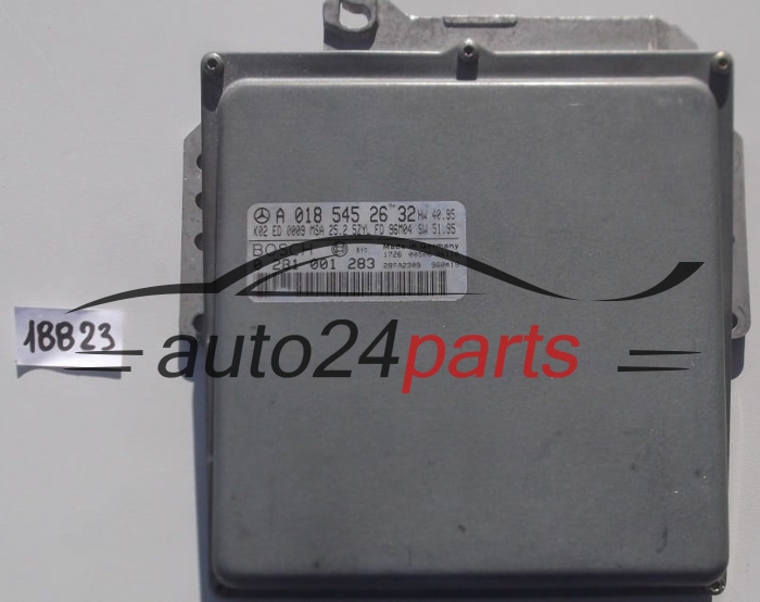 KOMPUTER STEROWNIK SILNIKA MERCEDES W210 E290 2.9 TD A0185452632, 0185452632, A 018 545 26 32, BOSCH 0281001283, 0 281 001 283