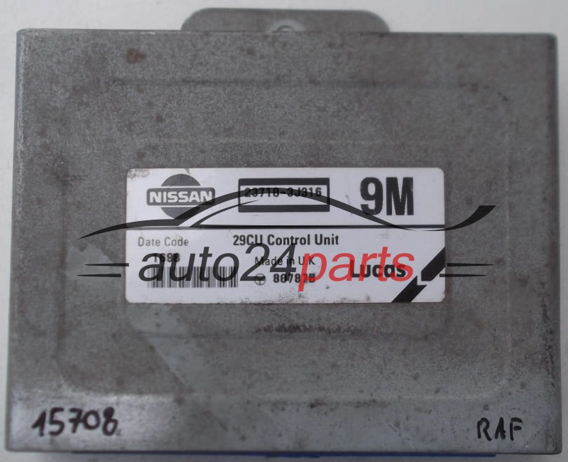 ECU ENGINE CONTROLLER NISSAN PRIMIERA 23710-3J316 9M, 237103J3169M, 237103J316, LUCAS 80787B