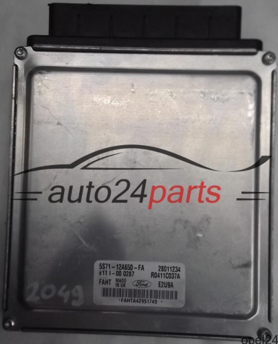 MOTORSTEUERGERÄT ECU STEUERGERÄT FORD MONDEO 2.0 TDCI 5S71-12A650-FA FEHT, 5S7112A650FA, 28011234, R0411C037A
