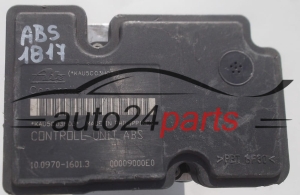 POMPE HYDRAULIQUE ET CALCULATEUR d'ABS FIAT DOBLO 1.9 JTD 517 25 050,  ATE 10.0207-0027.4,  10.0970-1601.3