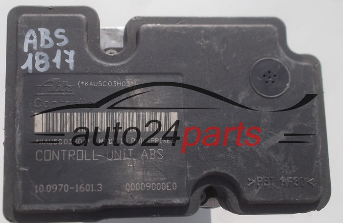 POMPE HYDRAULIQUE ET CALCULATEUR d'ABS FIAT DOBLO 1.9 JTD 517 25 050,  ATE 10.0207-0027.4,  10.0970-1601.3