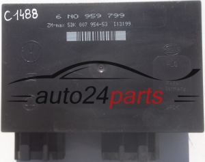 CENTRALKA MODUL STEROWNIK KOMFORTU VW VOLKSWAGEN 6N0959799, 6N0 959 799, HELLA 5DK007954-53, 5DK 007 954-53 VW POLO -  C1488