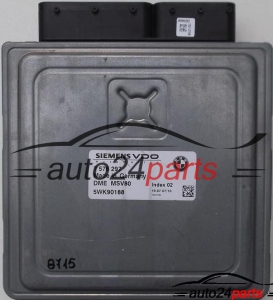 MOTORSTEUERGERÄT ECU STEUERGERAT BMW, SIEMENS 5WK90188, 7 576 297, 7576297, DME MSV80, DMEMSV80 