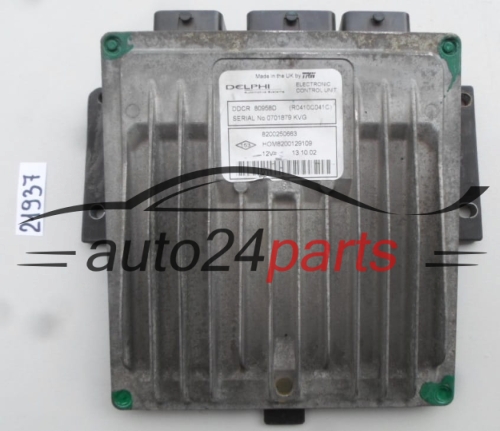 KOMPUTER STEROWNIK SILNIKA RENAULT CLIO 1.5 DCI Delphi R0410C041C, 8200250663, HOM 8200129109 