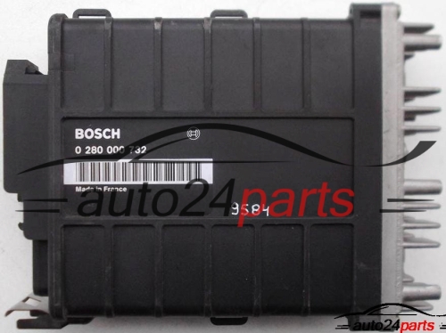 ECU CENTRALITA DE MOTOR FIAT UNO PANDA 1.1, BOSCH 0 280 000 732, 0280000732 