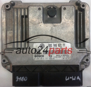 MOTORSTEUERGERÄT ECU STEUERGERÄT VW VOLKSWAGEN CADDY 1.9 TDI 03G906021FF, 03G 906 021 FF, BOSCH 0 281 013 157, 0281013157, DIESEL EDC16U34 8183, 1039S13099