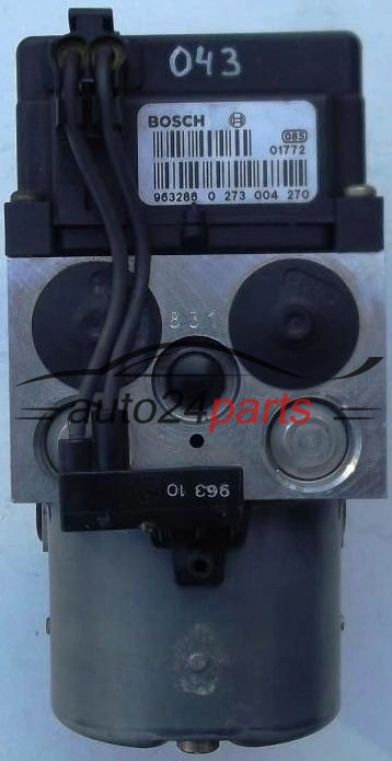 Pompa abs i sterownik PEUGEOT 406 0265216543 9630532980 0273004270