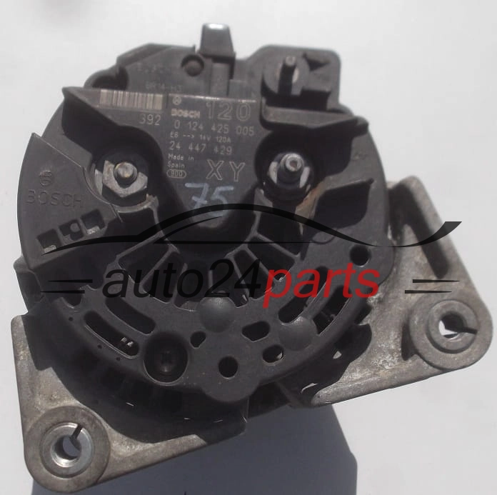 Alternatore OPEL ASTRA VECTRA SIGNUM ZAFIRA 1.6 16V BOSCH 0 124 425 005, 24 447 429 XY