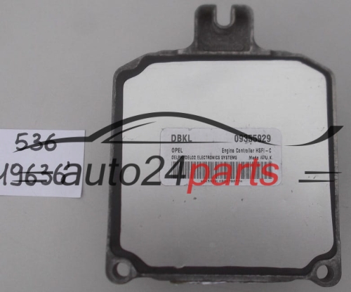 KOMPUTER STEROWNIK SILNIKA OPEL ASTRA VECTRA ZAFIRA 1.4 X14XE 1.6 X16XE Delphi Delco 09355929 DBKL