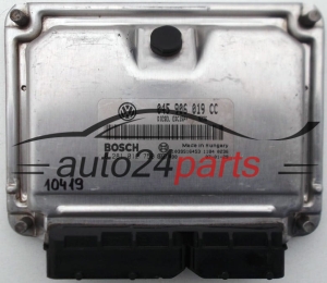 CENTRALITA DE MOTOR  SKODA ROOMSTER 1.4 TDI, BOSCH 0 281 012 750, 0281012750, 045 906 019 CC, 045906019CC, EDC15P 