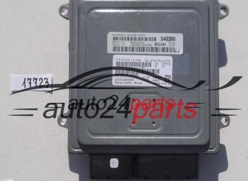 CALCULATEUR MOTEUR CHRYSLER DODGE CALIBER 2.0 SIEMENS VDO A2C53240963, SIM90E, P04692101AE