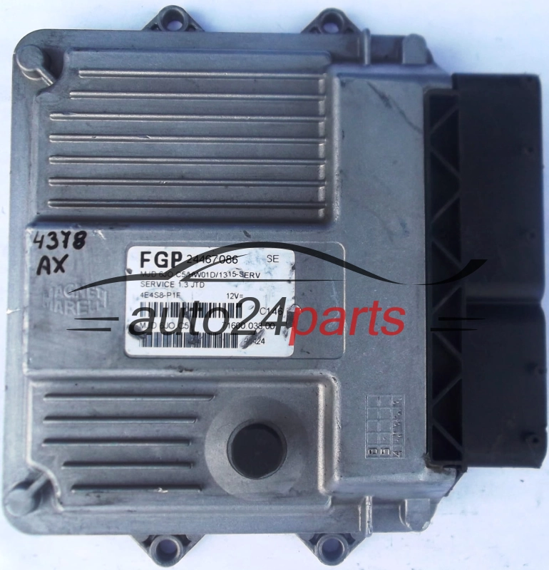 CALCULATEUR MOTEUR OPEL AGILA 1.3 CDTI Z13DT 24467086 SE, MJD 6JO.C5, MJD6JOC5 