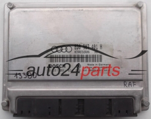 KOMPUTER STEROWNIK SILNIKA AUDI A4 2.5 TDI BOSCH 0281001834, 0 281 001 834, 8D0907401H, 8D0 907 401 H