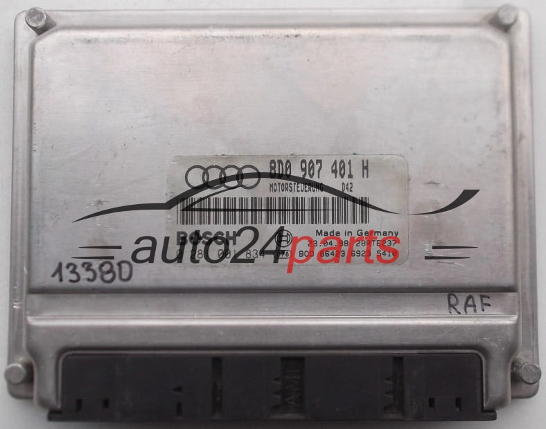KOMPUTER STEROWNIK SILNIKA AUDI A4 2.5 TDI BOSCH 0281001834, 0 281 001 834, 8D0907401H, 8D0 907 401 H