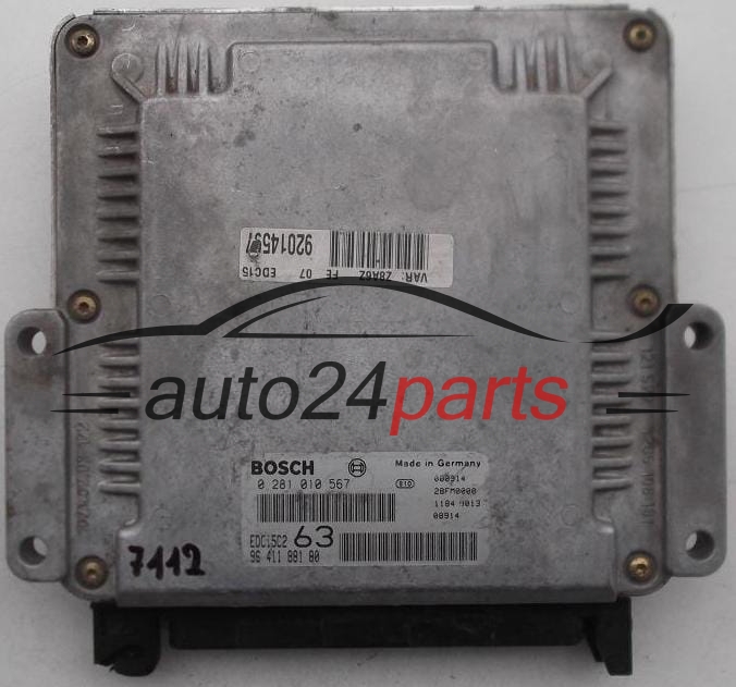 calculateur moteur pour peugeot 607 2.2 hdi