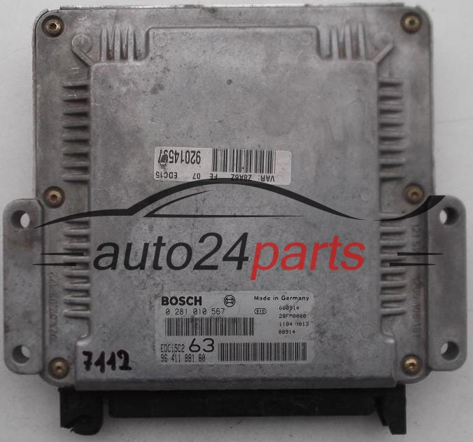 calculateur moteur pour peugeot 607 2.2 hdi