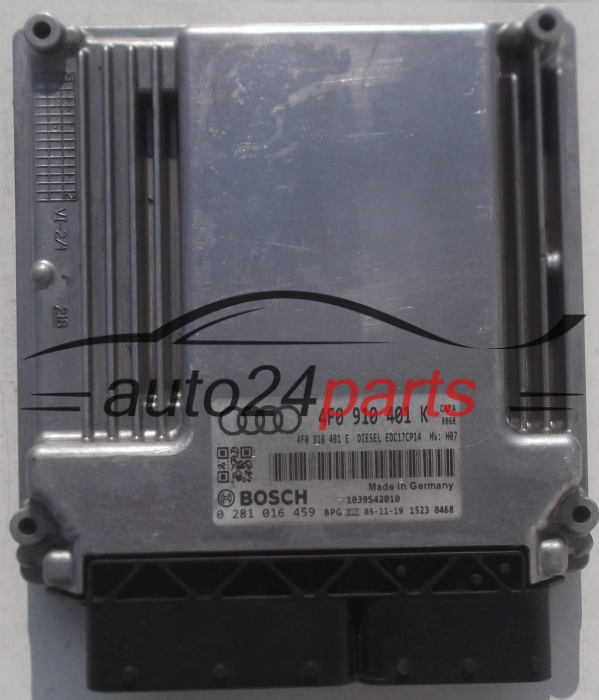 ECU CENTRALITA DE MOTOR AUDI A6 2.7 TDI 4F7910401K, 4F0907401E, BOSCH 0281016459