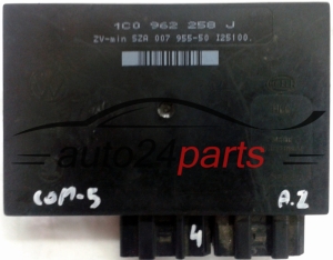 CENTRALITA DE CONFORT 1C0962258J, 1C0 962 258 J, HELLA 5ZA007955-50, 5ZA 007 955-50 SEAT SKODA VW