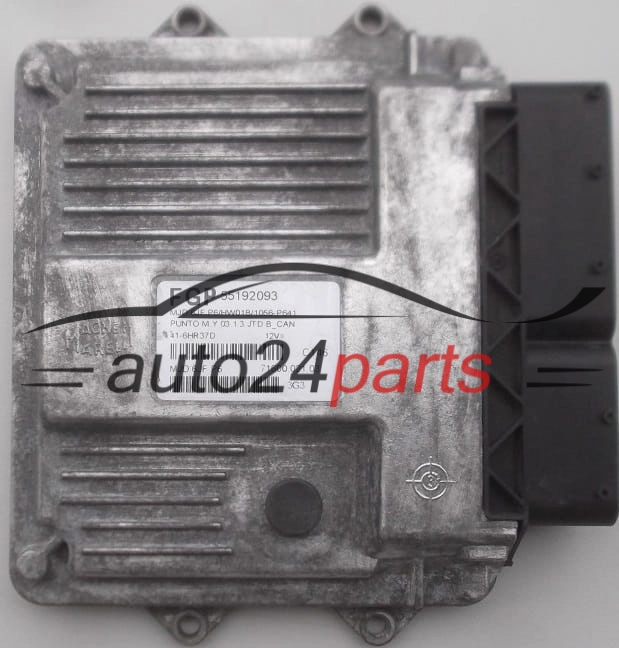 CALCULATEUR MOTEUR FIAT PUNTO 1.3 JTD 55192093, MJD6JFP6, MJD6JF.P6, MJD 6JF.P6/HW01B/1056-P641, 71600.021.03, 7160002103