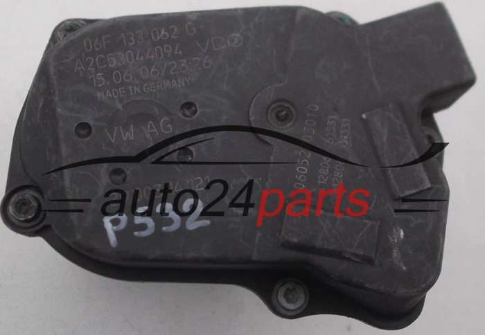 BOITIER DE PAPILLON AUDI VOLKSWAGEN SEAT 2.0 06F 133 062 G, 06F133062G, A2C53044094
