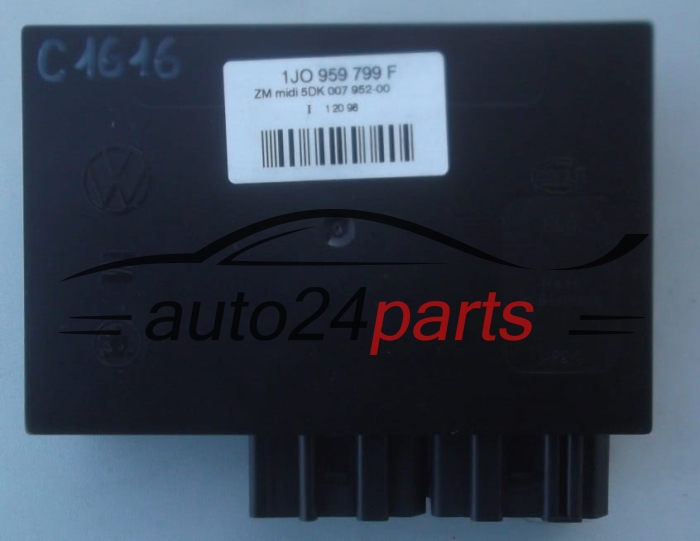 CENTRALKA MODUL BSI VW SKODA SEAT 1J0 959 799 F, 1J0959799F, 5DK 007 952-00, 5DK007952