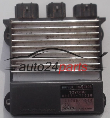 ECU INJEKTOR STEUERGERÄT  TOYOTA HILUX DENSO 131000-1530,  89871-71020