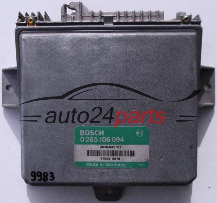 KOMPUTER STEROWNIK SILNIKA PEUGEOT 605, CITROEN XM, BOSCH 0 265 106 094, 0265106094 