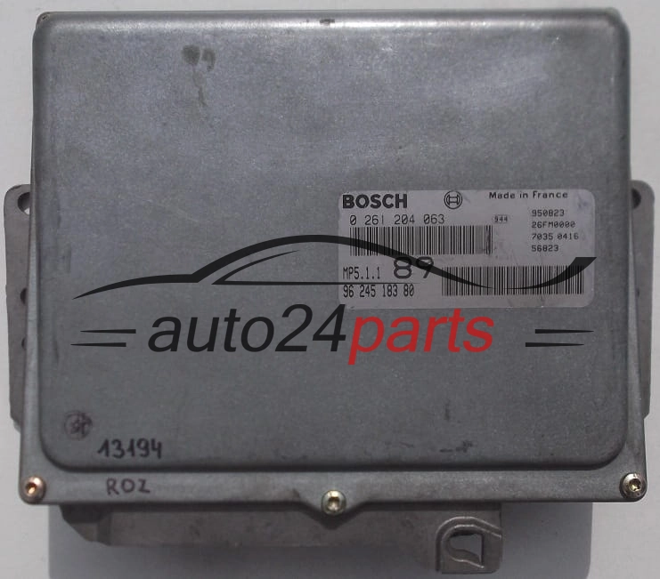 KOMPUTER STEROWNIK SILNIKA PEUGEOT 406 1.8