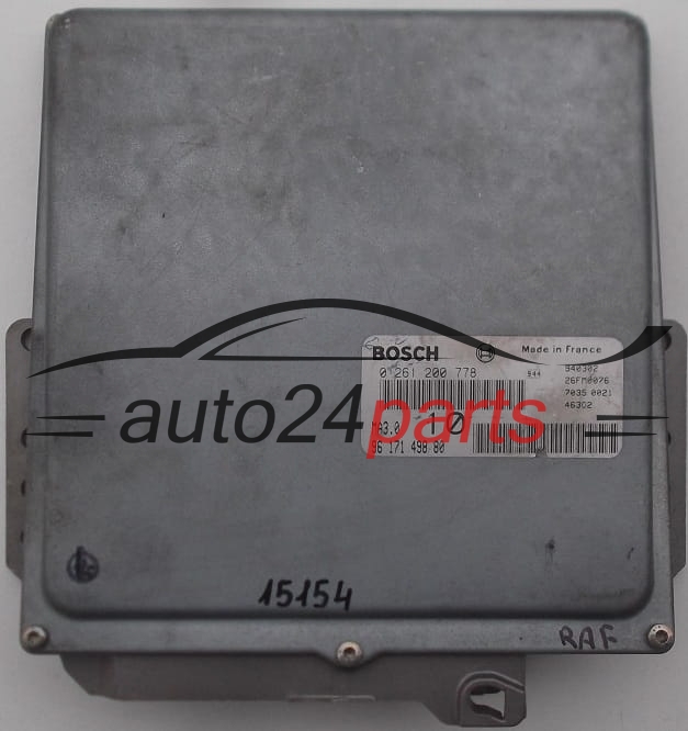 KOMPUTER STEROWNIK SILNIKA PEUGEOT 106, CITROEN ZX 1.4, BOSCH 0 261 200 778