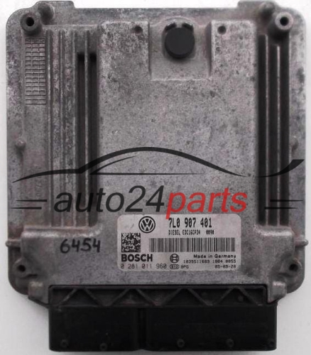 ΜΟΝΑΔΑ ΕΛΕΓΧΟΥ ΚΙΝΗΤΗΡΑ VW VOLKSWAGEN TOUAREG 3.0 TDI BOSCH 0 281 011 960, 0281011960, 7L0 907 401, 7L0907401, 1039S11689