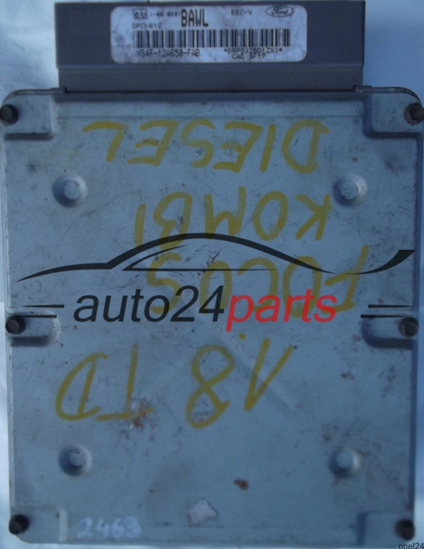 MOTORSTEUERGERÄT ECU STEUERGERÄT FORD FOCUS 1.8 TDDI XS4F-12A650-FAB 