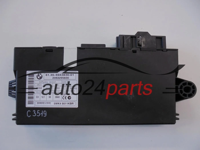 Moduł komfortu BMW 3 Er E90 5WK49511KBR 6135694383001